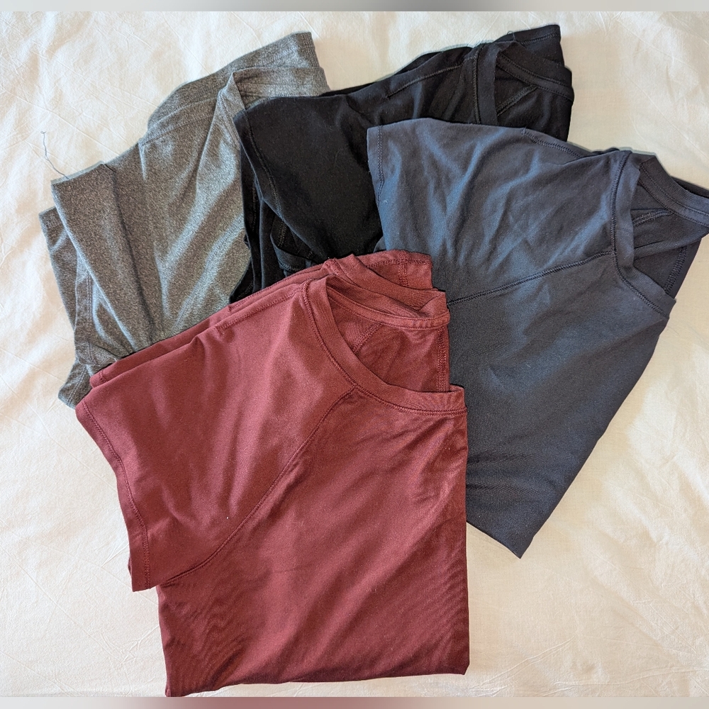 Set of Four T-Shirts in Assorted Colors